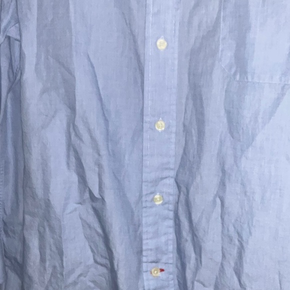 DANIEL CREMIEUX Collection RICHARD SHIRT TAILORED MENS BLUE W/WHITE COLLAR 17/34 - Picture 4 of 5